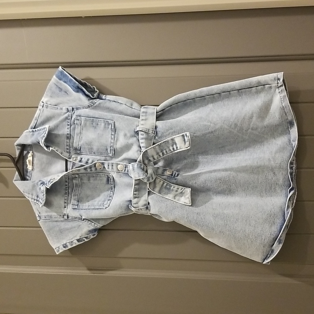 Jessica Simpson Girls size 7 Jean Dress